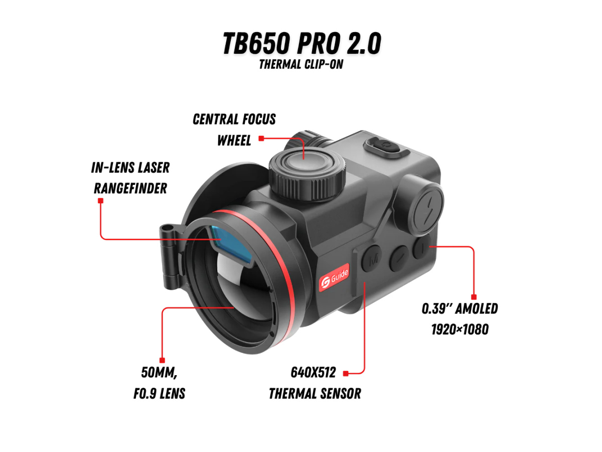 Termovízna predsádka Guide TB650P 2.0
