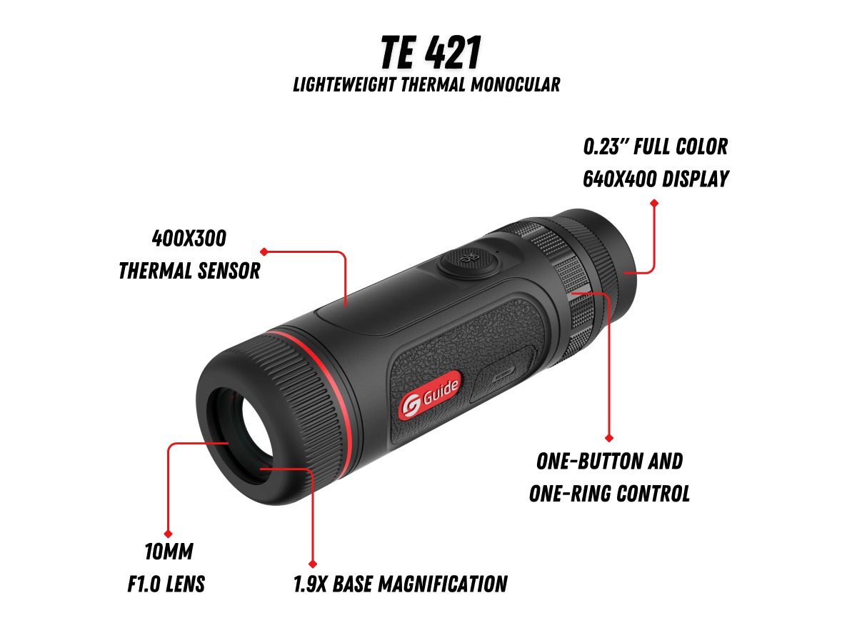 Termovízny monokulár Guide TE421