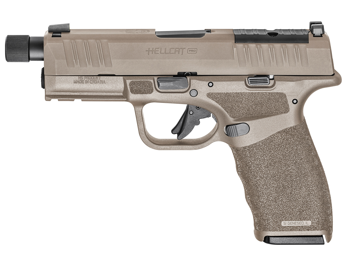 Pištoľ HELLCAT PRO OSP Threaded Desert AFDE, 9x19
