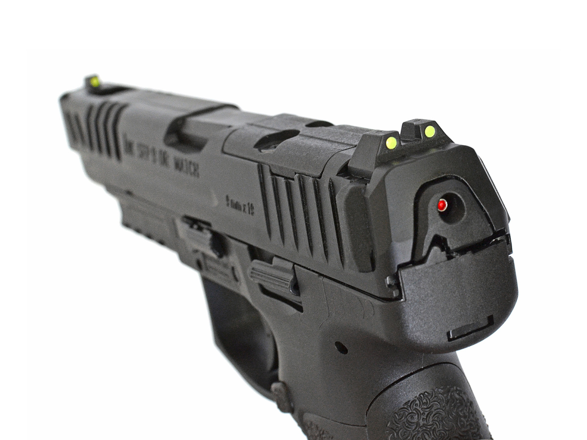 Demo pištoľ HK SFP9 Match OR PB, kal. 9x19