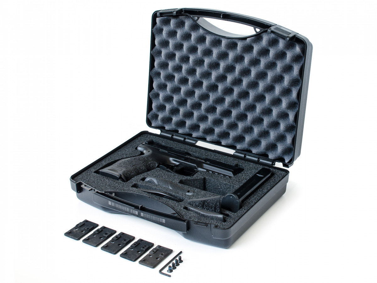 Pištoľ HK SFP9-OR, kal. 9x19, s 5 montážnymi platničkami