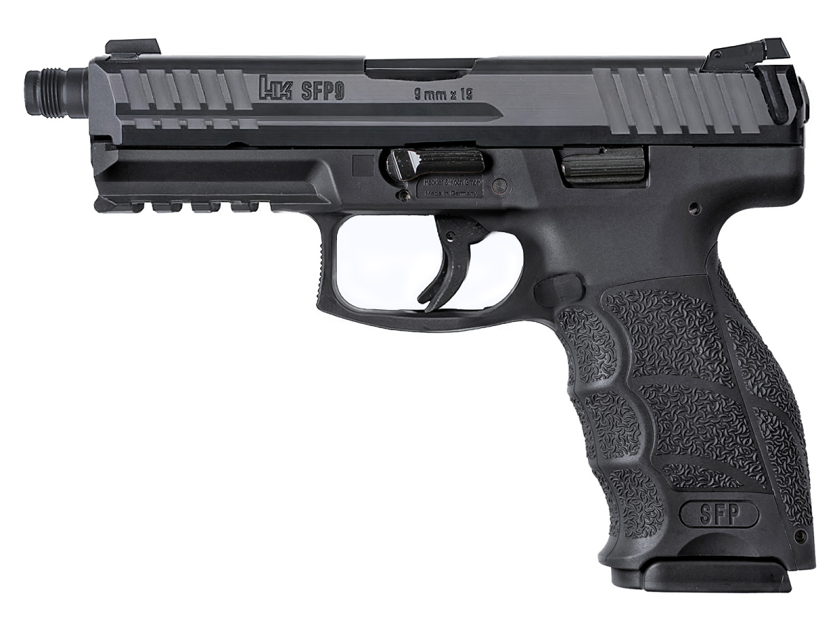 Pištoľ HK SFP9 PB SD, kal. 9x19