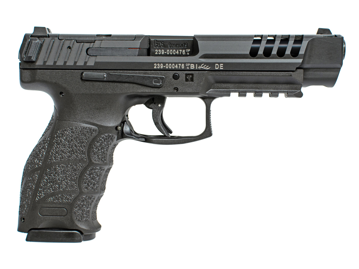 Pištoľ HK SFP9L-OR, kal. 9x19, s 5 montážnymi platničkami