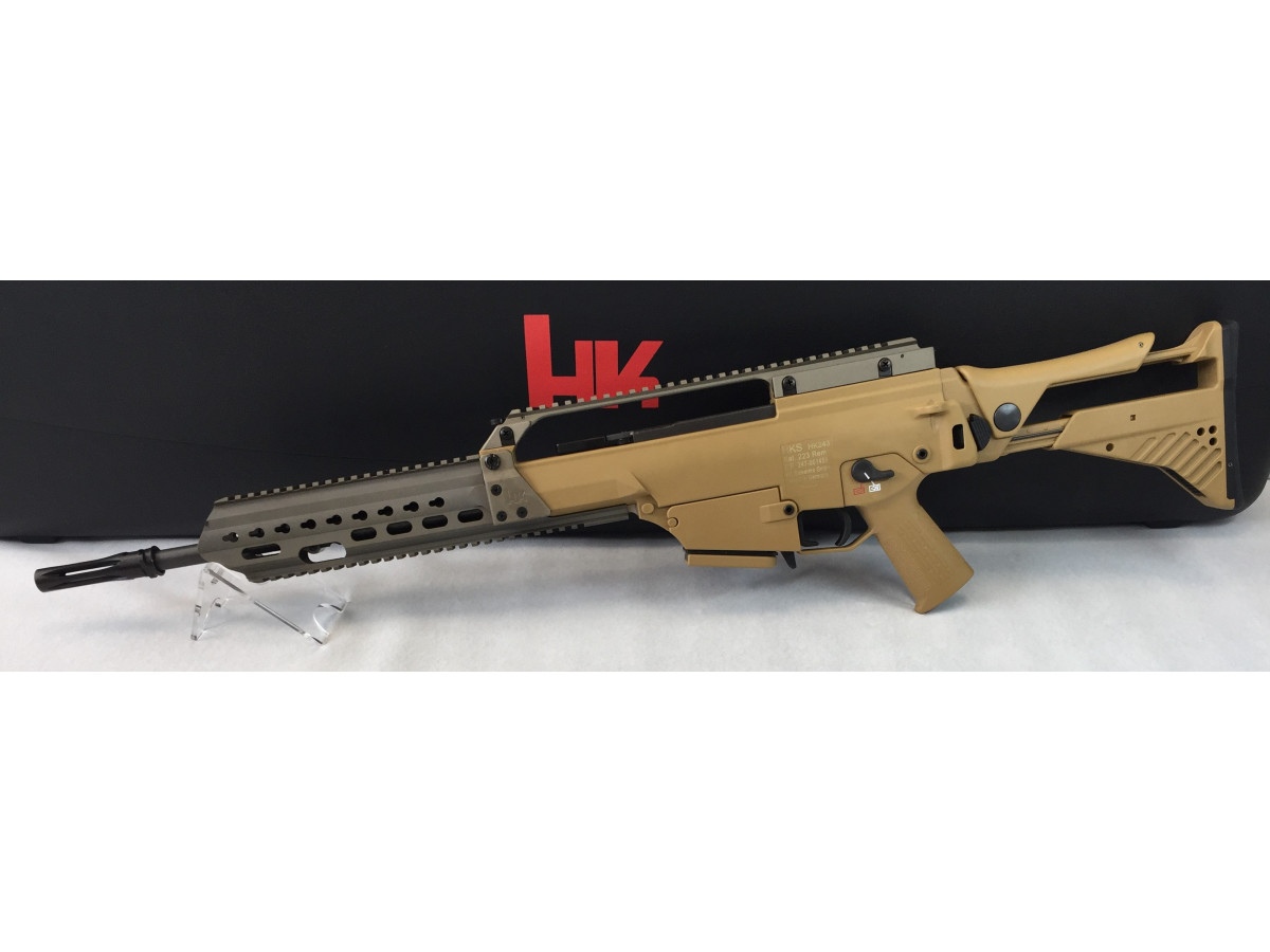 HK243 S TAR, kal. .223Rem. GREEN-BROWN