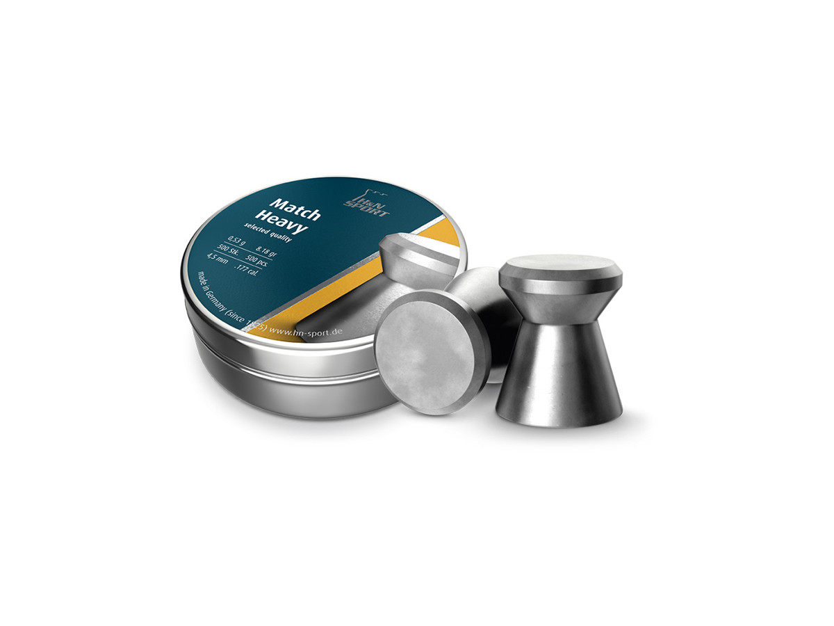 H&N Match Heavy 4,50mm 500ks