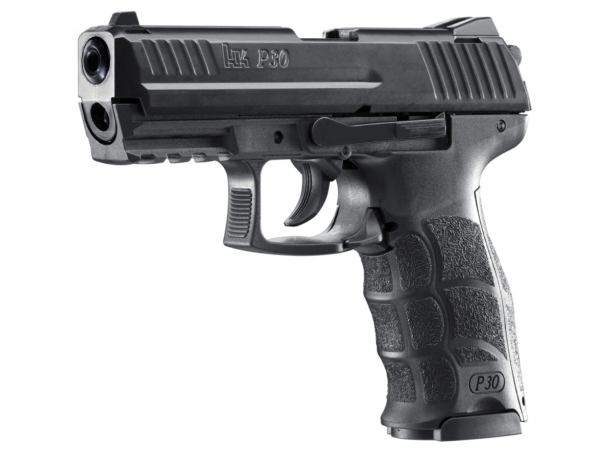 Pištoľ exp. Heckler & Koch P30 čierna, kal. 9mm P.A.K.