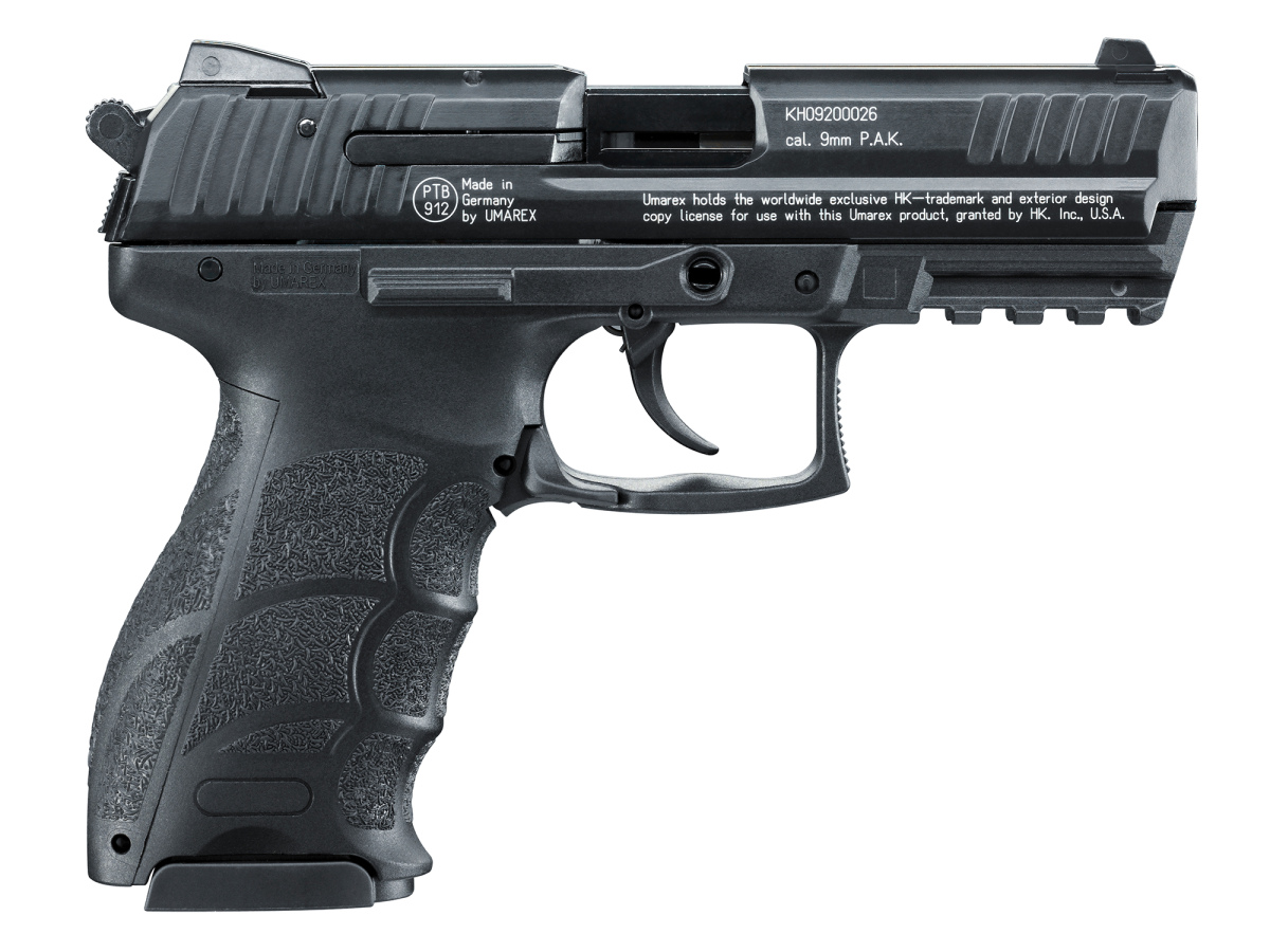 Pištoľ exp. Heckler & Koch P30 čierna, kal. 9mm P.A.K.