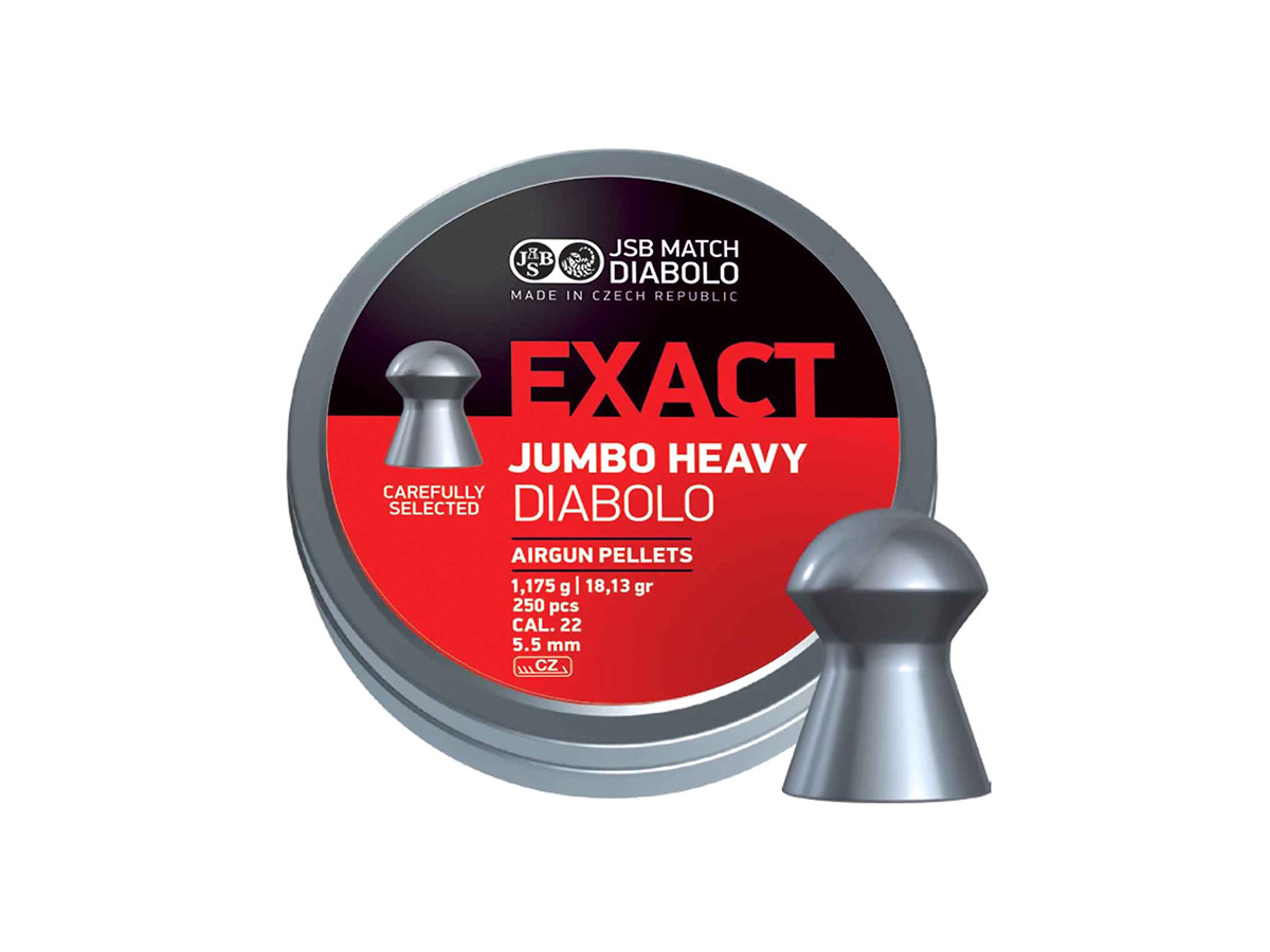 JSB Exact Jumbo Heavy 5,52mm 250ks