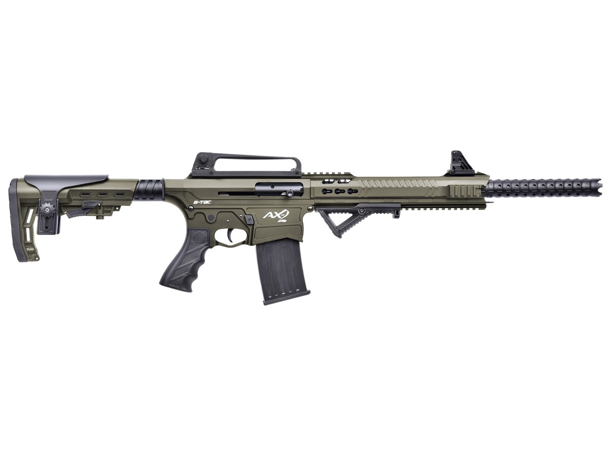 Khan Arms A-TAC AX-2, kal. 12/76, hl. 47cm O.D. Green Cerakote
