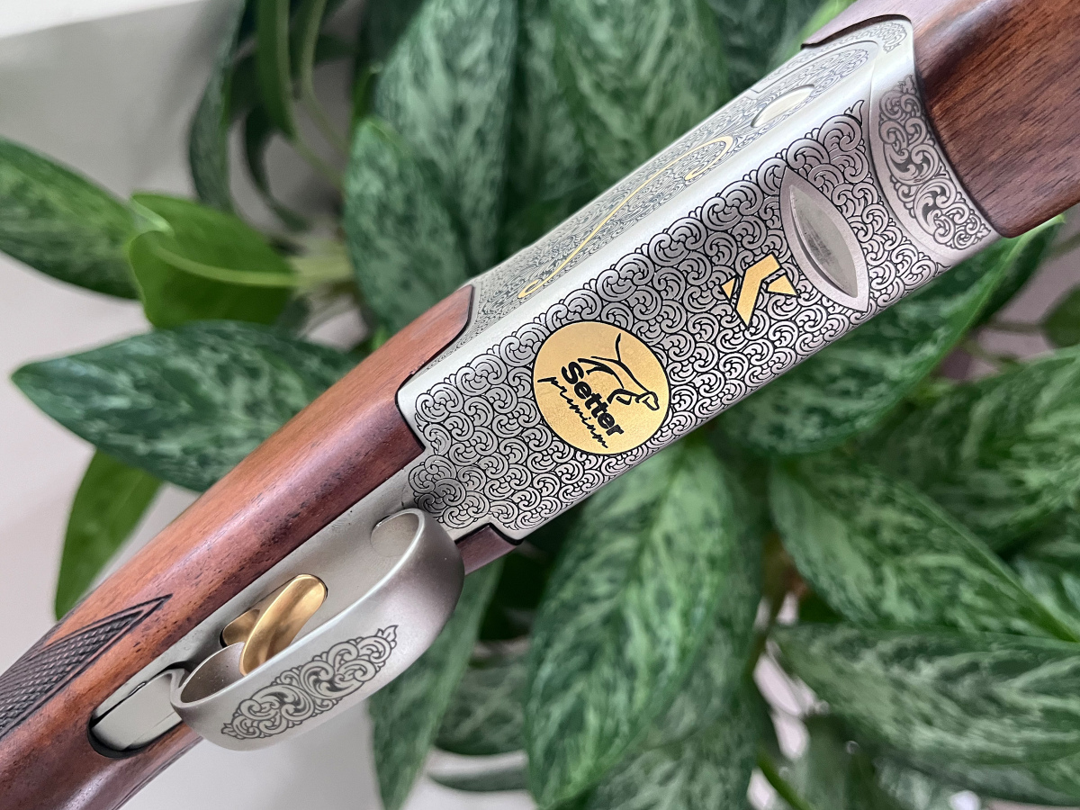 Khan Arms Setter Premium Gold-T, kal. 12/76, hl. 71cm
