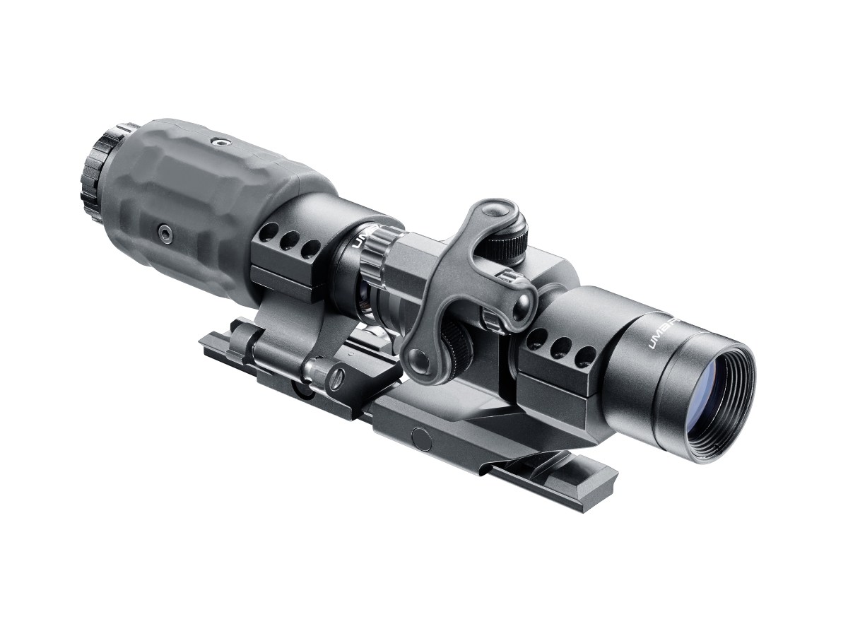 Kolimátor Umarex MPS 3 s výklopným zväčšovacím modulom