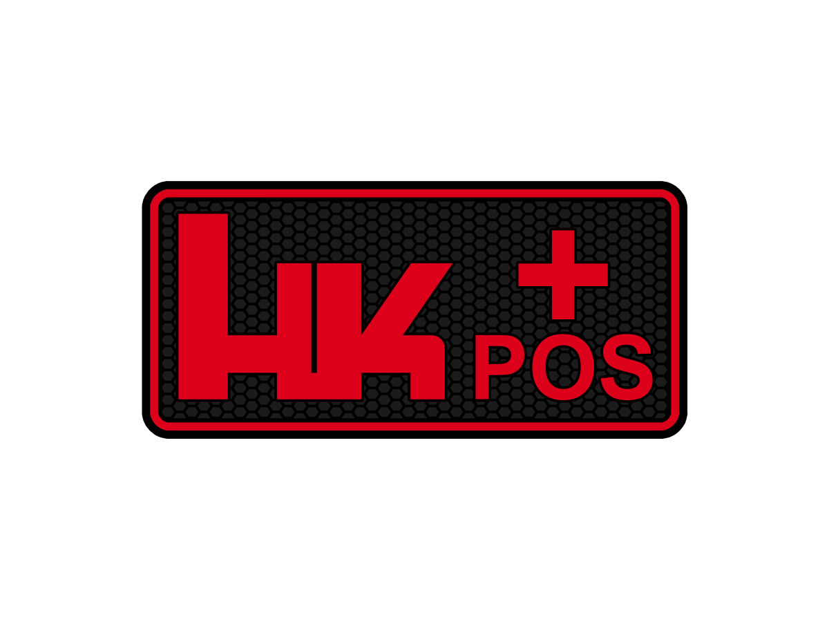 Logo HK positive na suchý zips