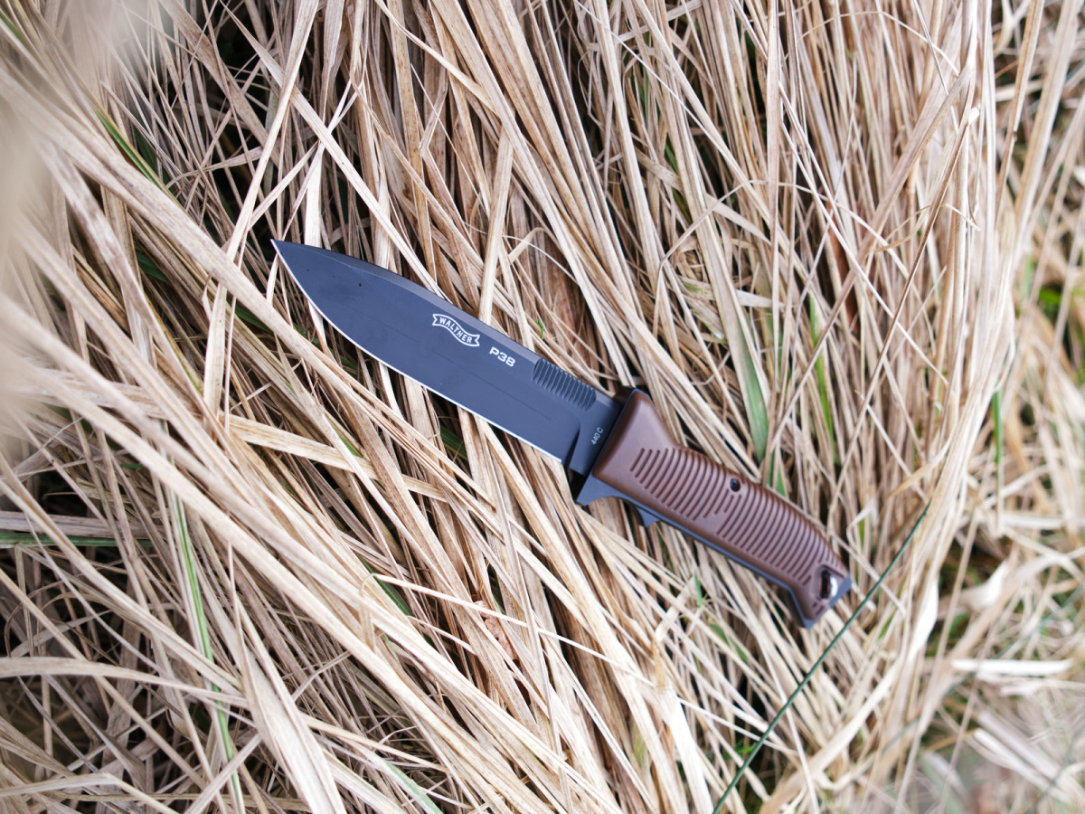 Nôž Walther P38 Knife black