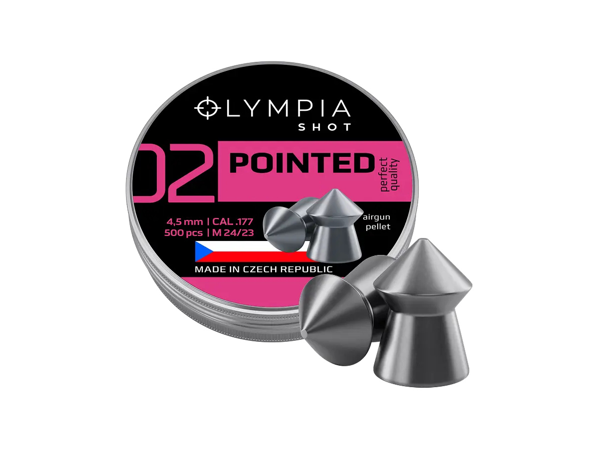 Olympia Shot POINTED 4,5mm 500ks