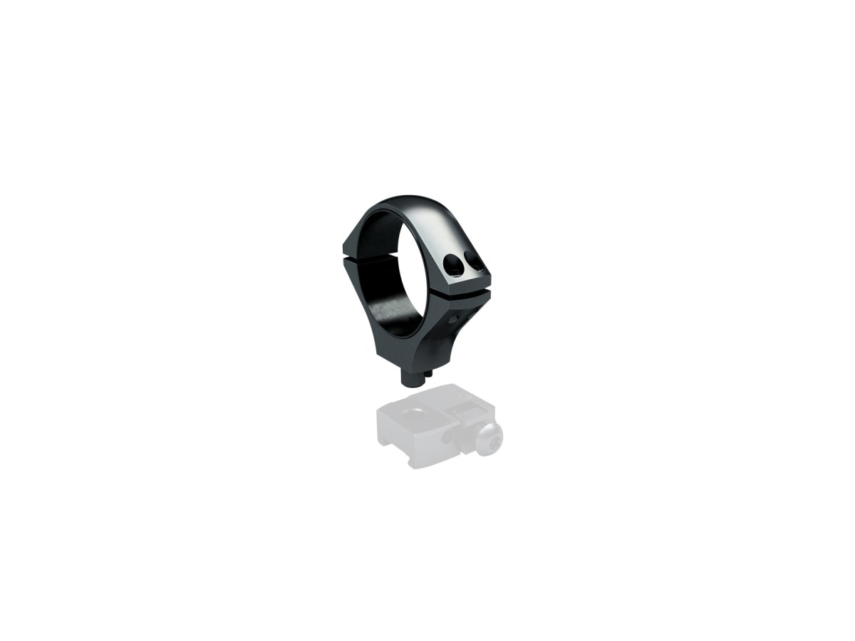 Krúžky Optilock QR 30mm Low čierne