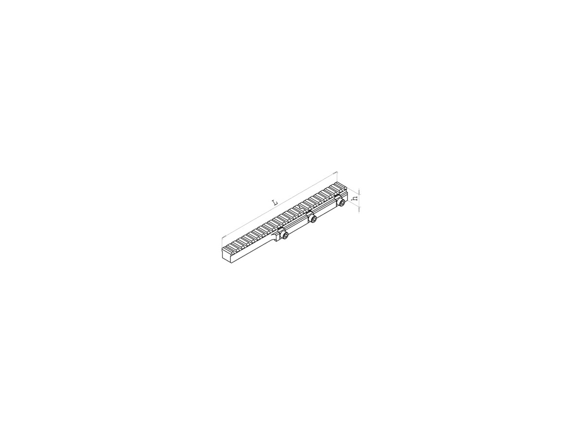 Picatinny interface, removable pre TRG-22/42