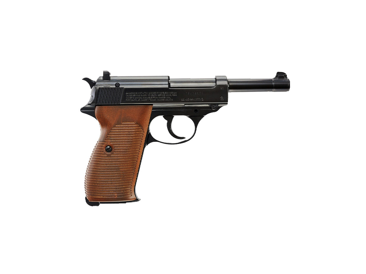 Pištoľ CO2 Walther P38, kal. 4,5mm BB