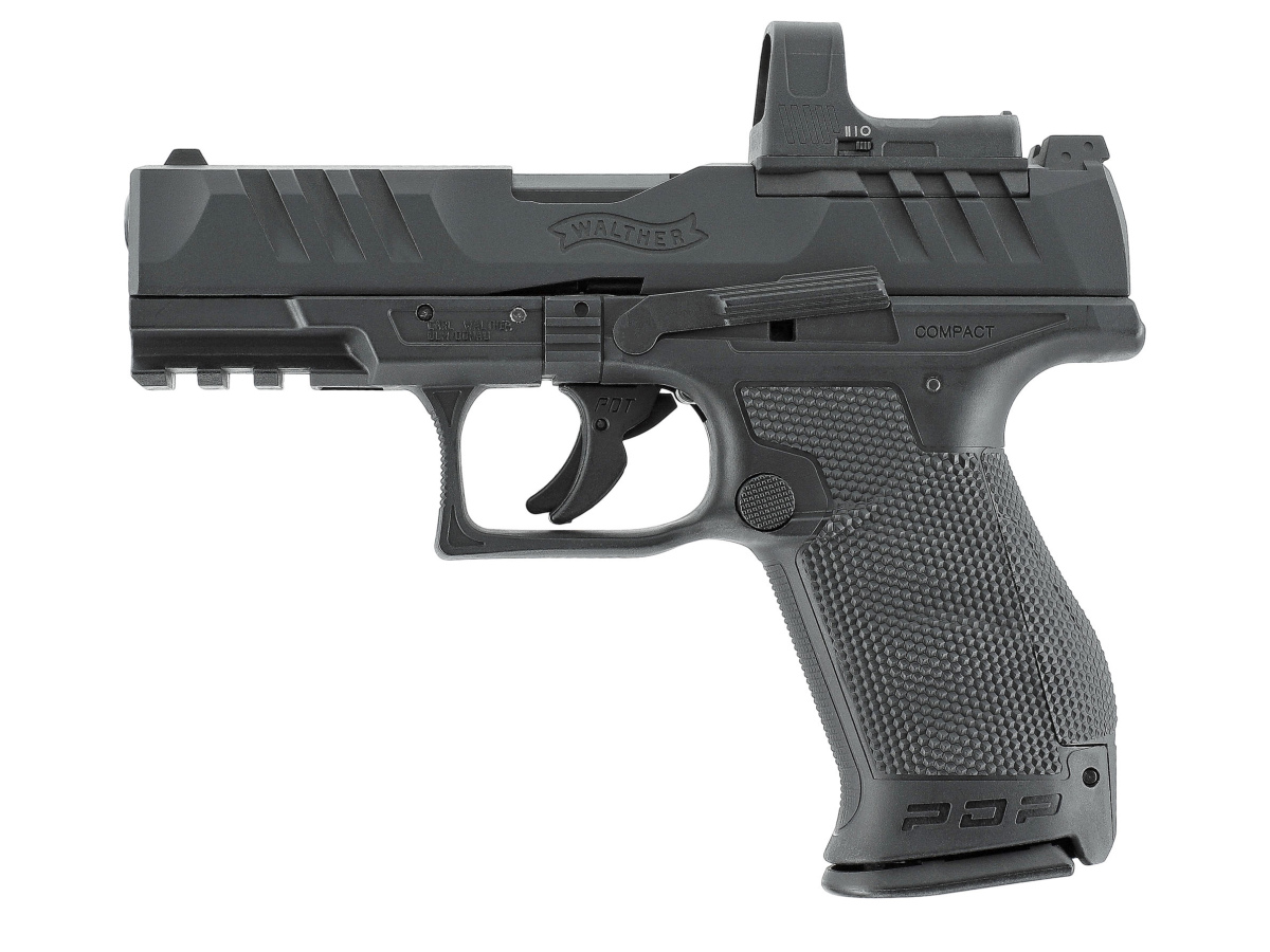 Pištoľ CO2 Walther PDP Compact 4" Blowback Set, kal. 4,5mm BB