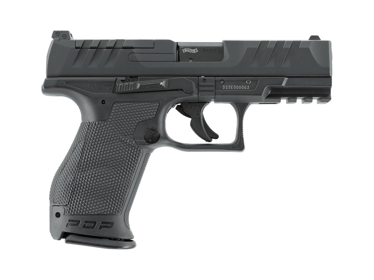 Pištoľ CO2 Walther PDP Compact 4" Blowback, kal. 4,5mm BB