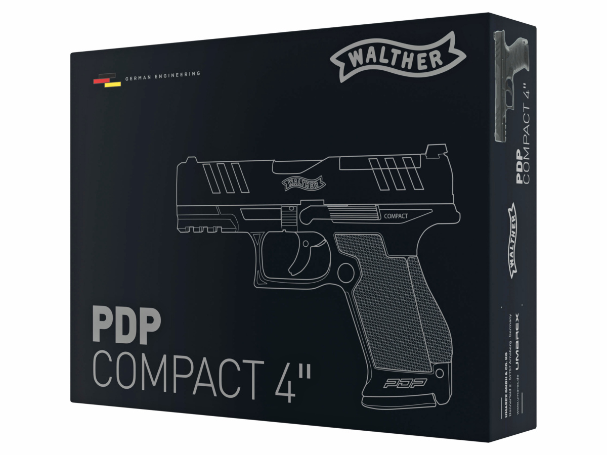 Pištoľ CO2 Walther PDP Compact 4", kal. 4,5mm BB