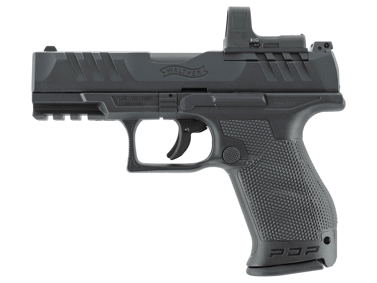 Pištoľ CO2 Walther PDP Compact 4" Set, kal. 4,5mm BB