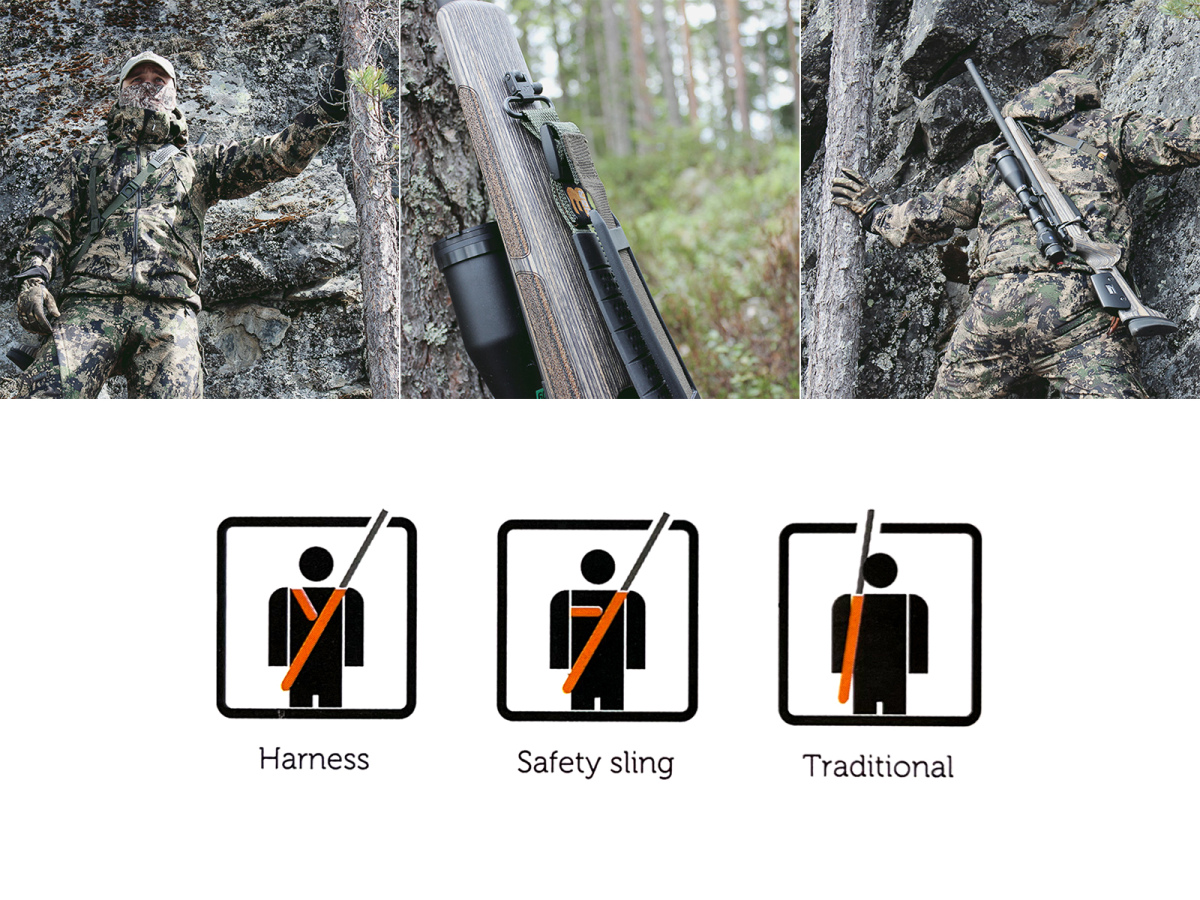 Popruh na guľovnicu TIKKA 3HGR Light Harness