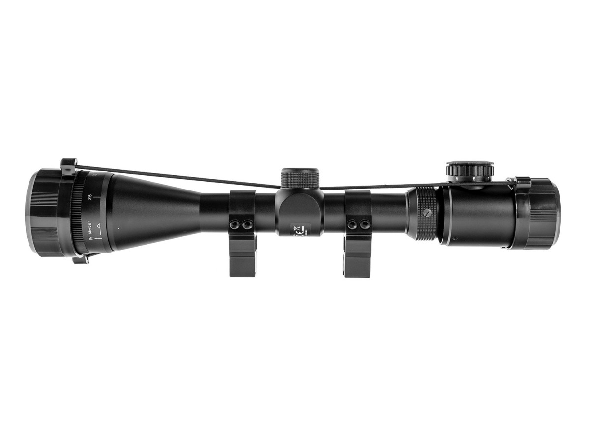 Puškohľad Umarex 3-9x40 FI, osvetlený, montáž (11mm)