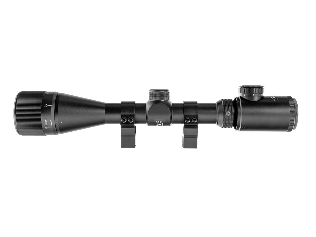 Puškohľad Umarex 3-9x40 FI, osvetlený, montáž (11mm)