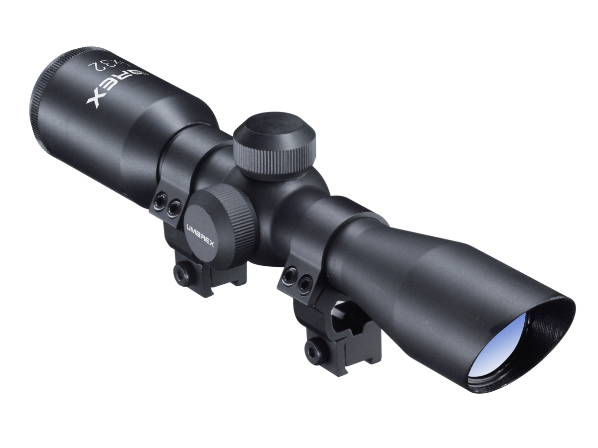 Puškohľad Umarex 4x32 Compact, zvýšená montáž s podhľadom (11mm)