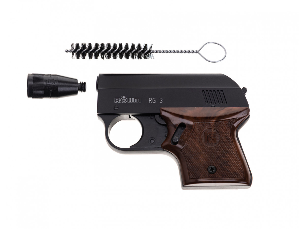 Pištoľ exp. Röhm RG 3 čierna, kal. 6mm Flobert K.