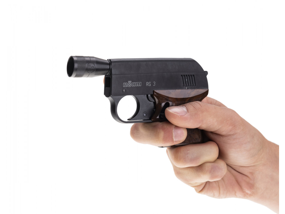 Pištoľ exp. Röhm RG 3 čierna, kal. 6mm Flobert K.