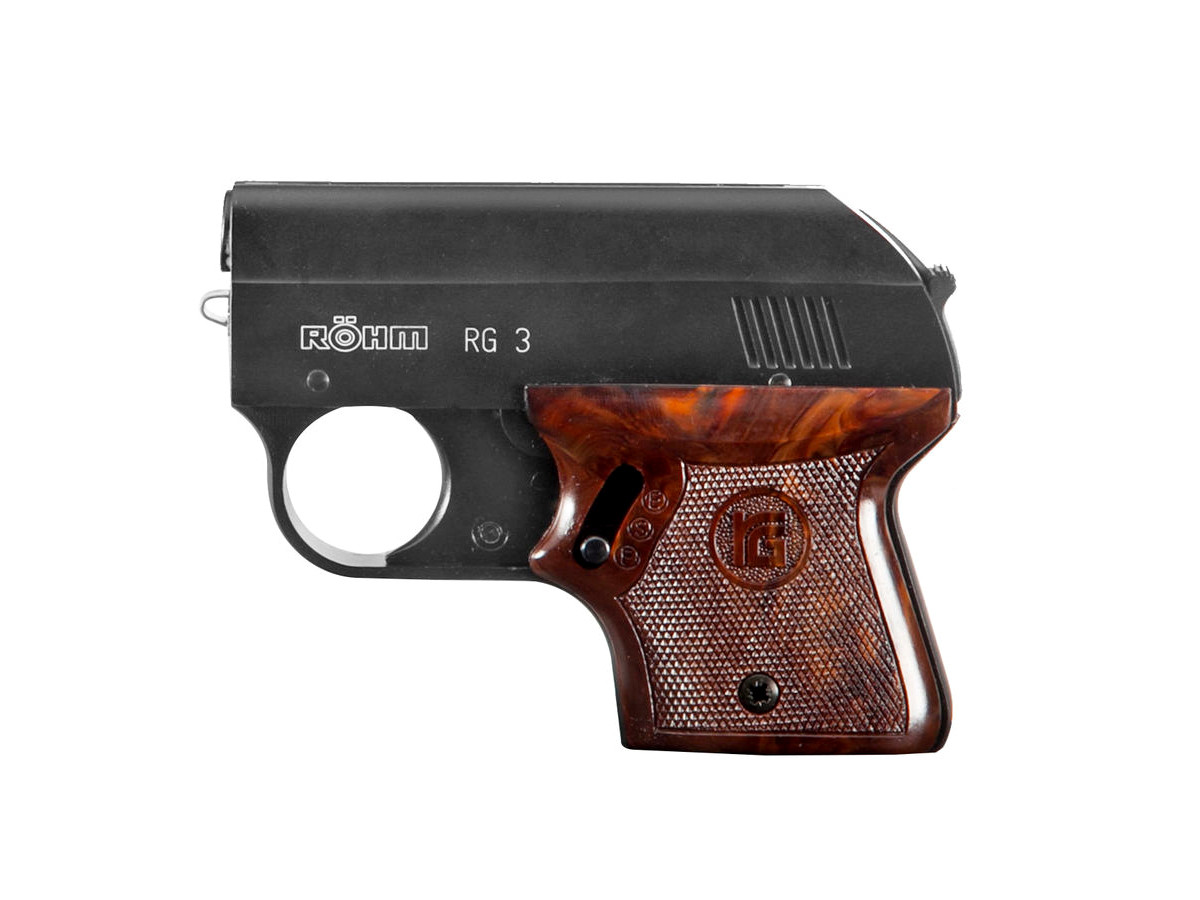 Pištoľ exp. Röhm RG 3 čierna, kal. 6mm Flobert K.