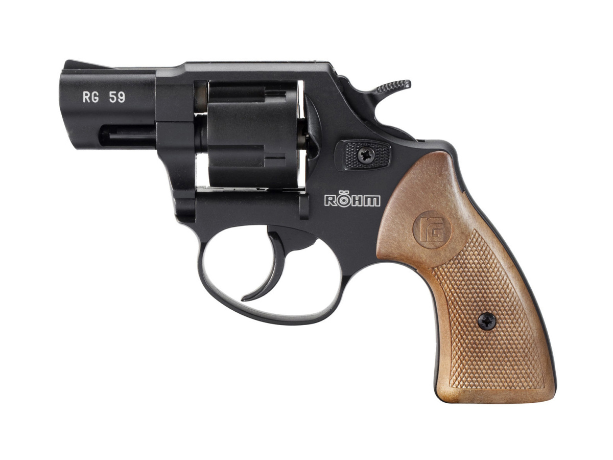 Revolver exp. Röhm RG 59 čierny, kal. 9mm R.K.