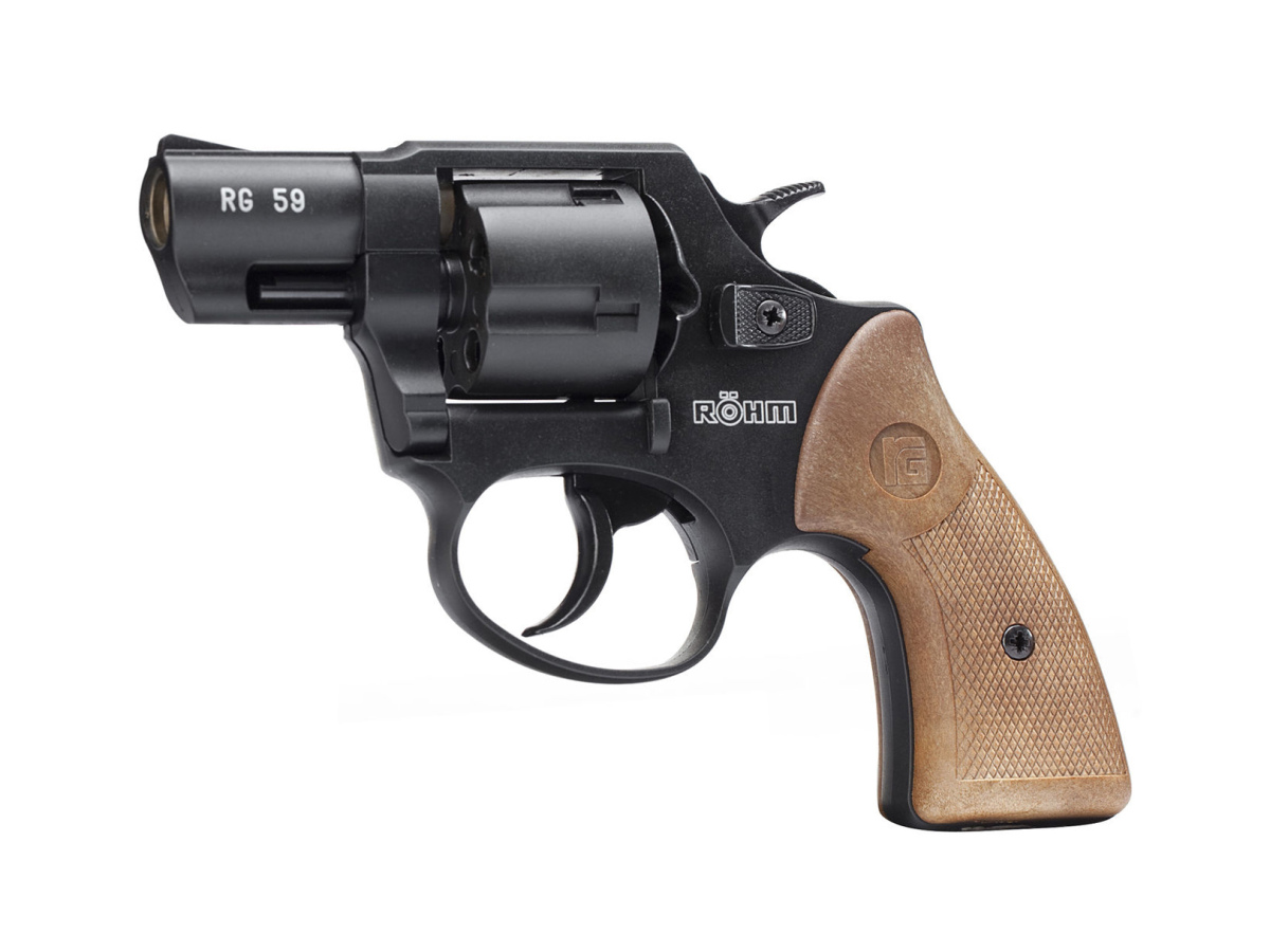 Revolver exp. Röhm RG 59 čierny, kal. 9mm R.K.