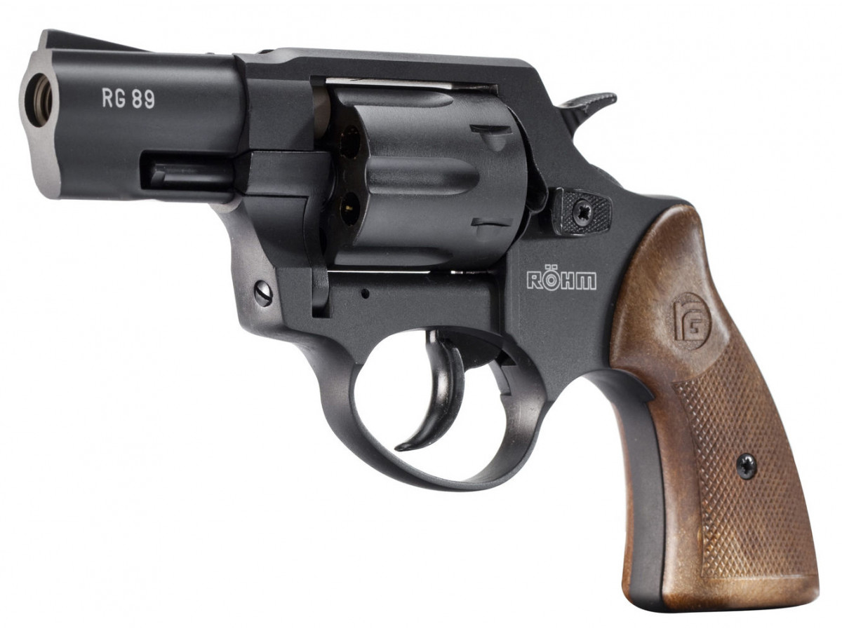 Revolver exp. Röhm RG 89 čierny, kal. 9mm R.K.
