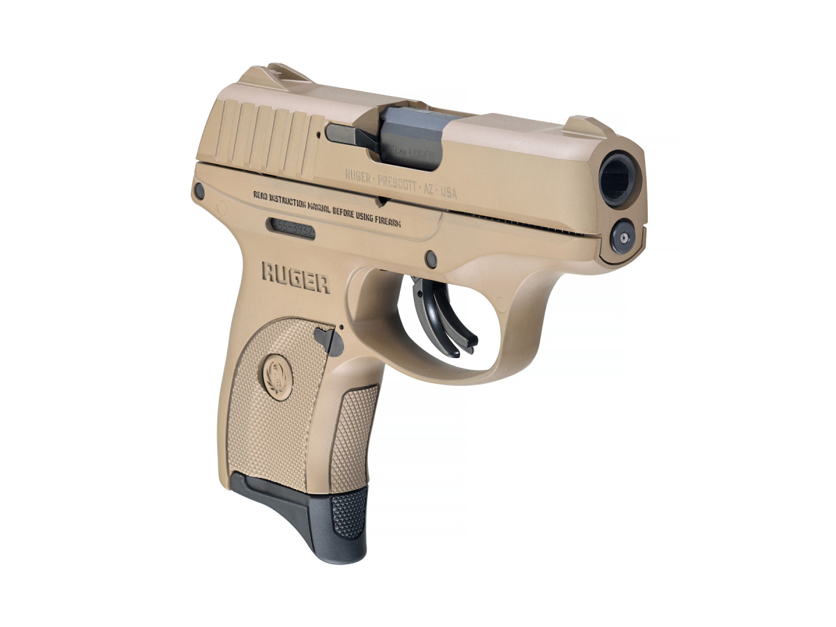 Ruger EC9s 3289 Brown, kal. 9mm Luger