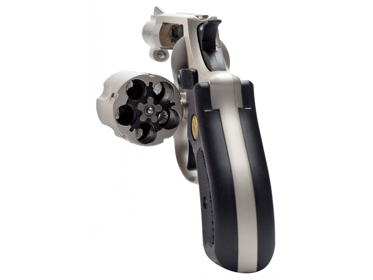Revolver exp. S&W Chiefs Special nickel, kal. 9mm