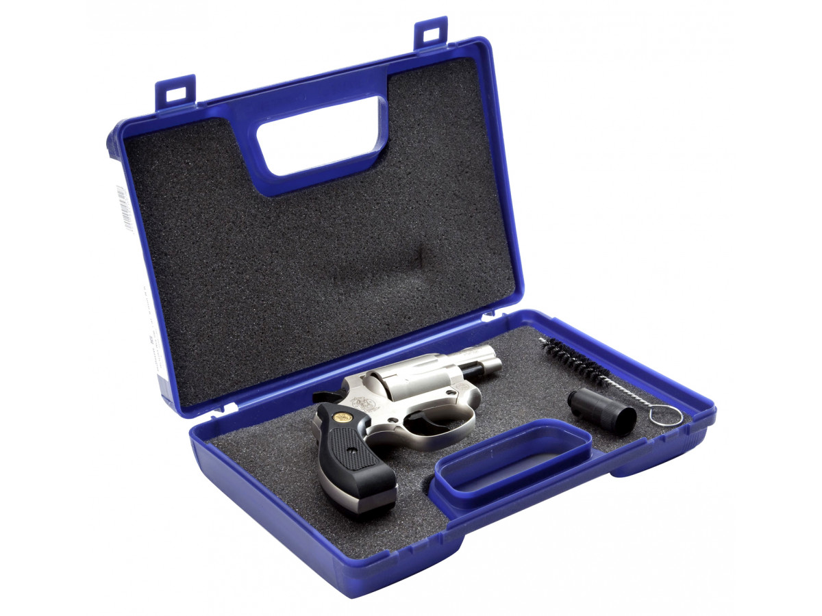 Revolver exp. S&W Chiefs Special nickel, kal. 9mm