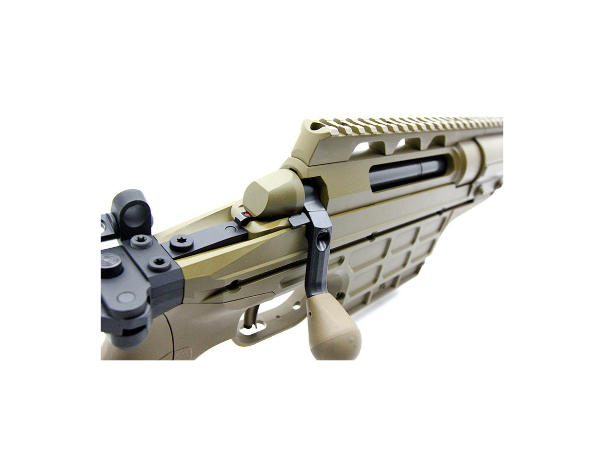Sako TRG M10, kal. .338LapuaMag., Coyote Brown Folding Stock (NS LRR MB 30MOA 27in)