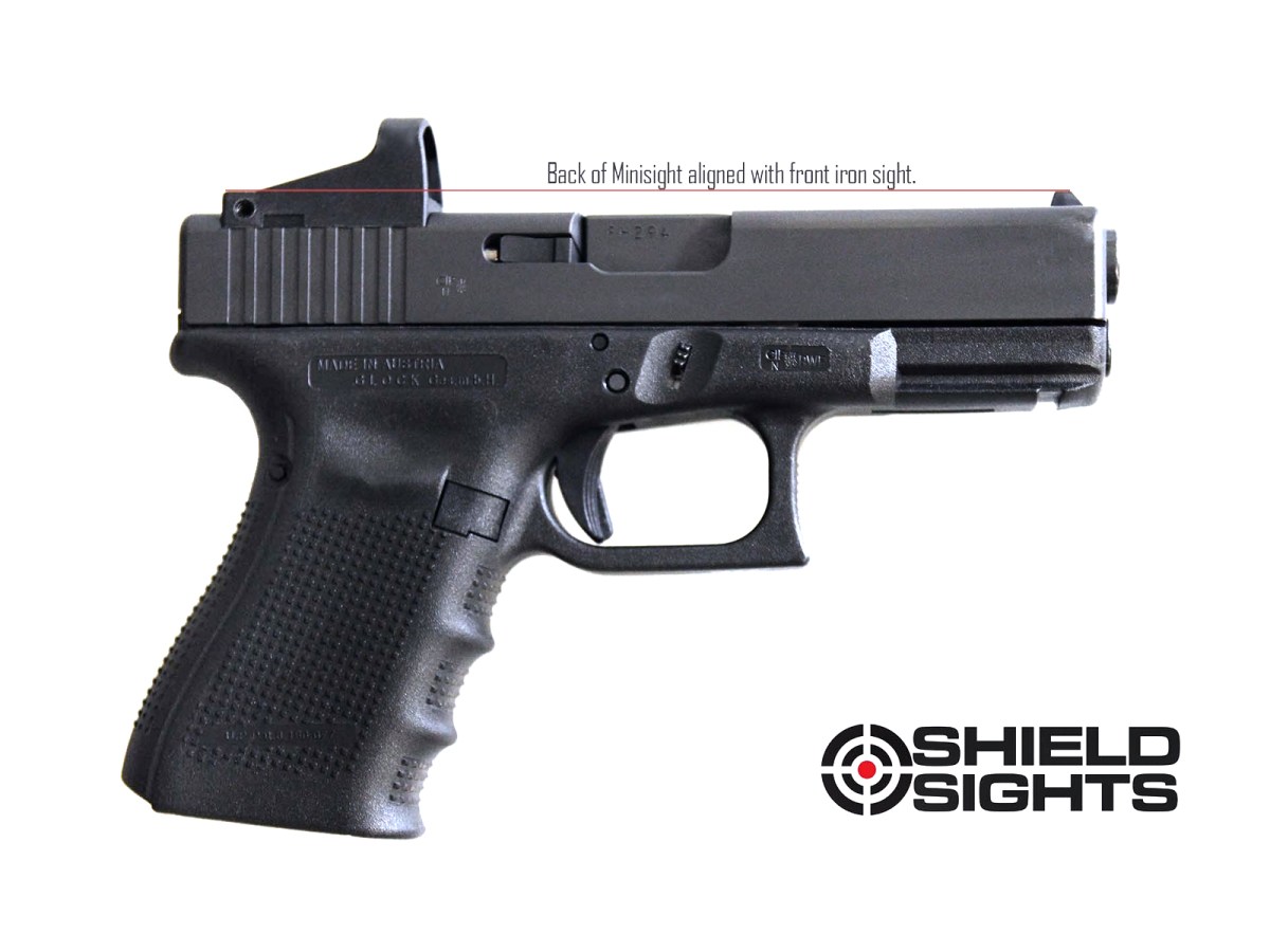 Shield Mini Sight, 4 MOA