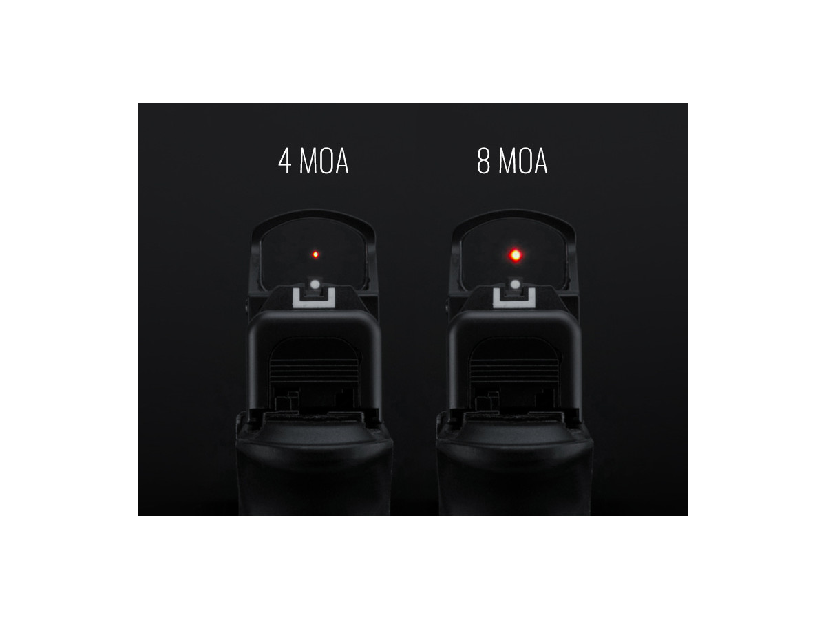 Shield Reflex Mini Sight Compact, 4 MOA, Glass Lens