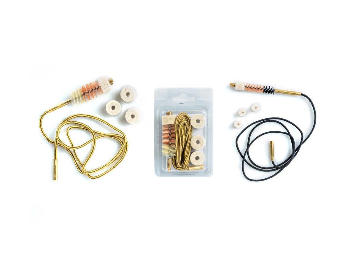 Čistiaca šnúra s kombinovaným kartáčom kal. 9/9,3