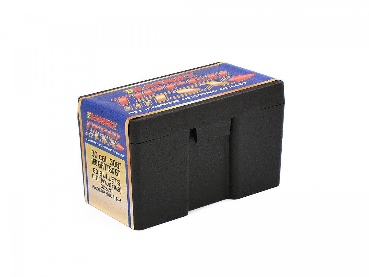 Strely Barnes .30 (.308") Tipped TSX BT 168gr/10,89g, 50 ks