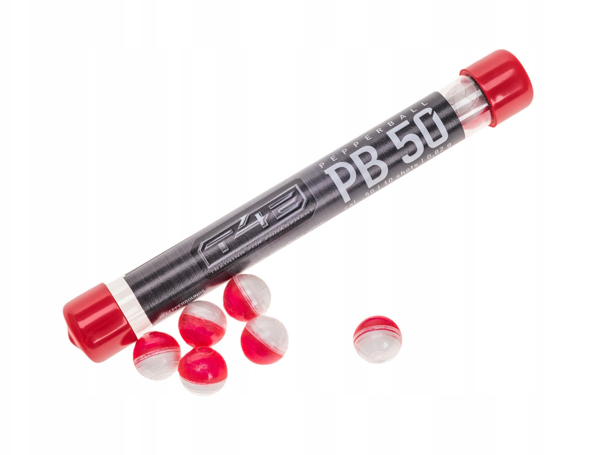Strely T4E Pepperball PB 50 0,82 g, kal. .50, 10 ks