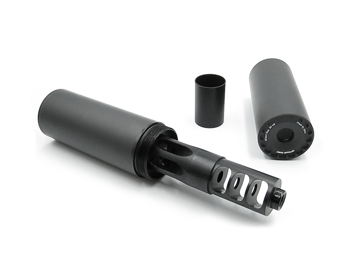Tikka Optisup Hunt, M14x1, max. kal. .30, Polyfade Tungsten