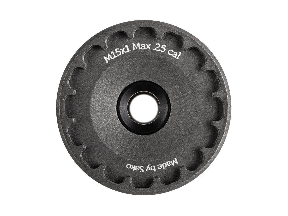 Tikka Optisup Hunt, 5/8-24, max. kal. .25, Polyfade Tungsten