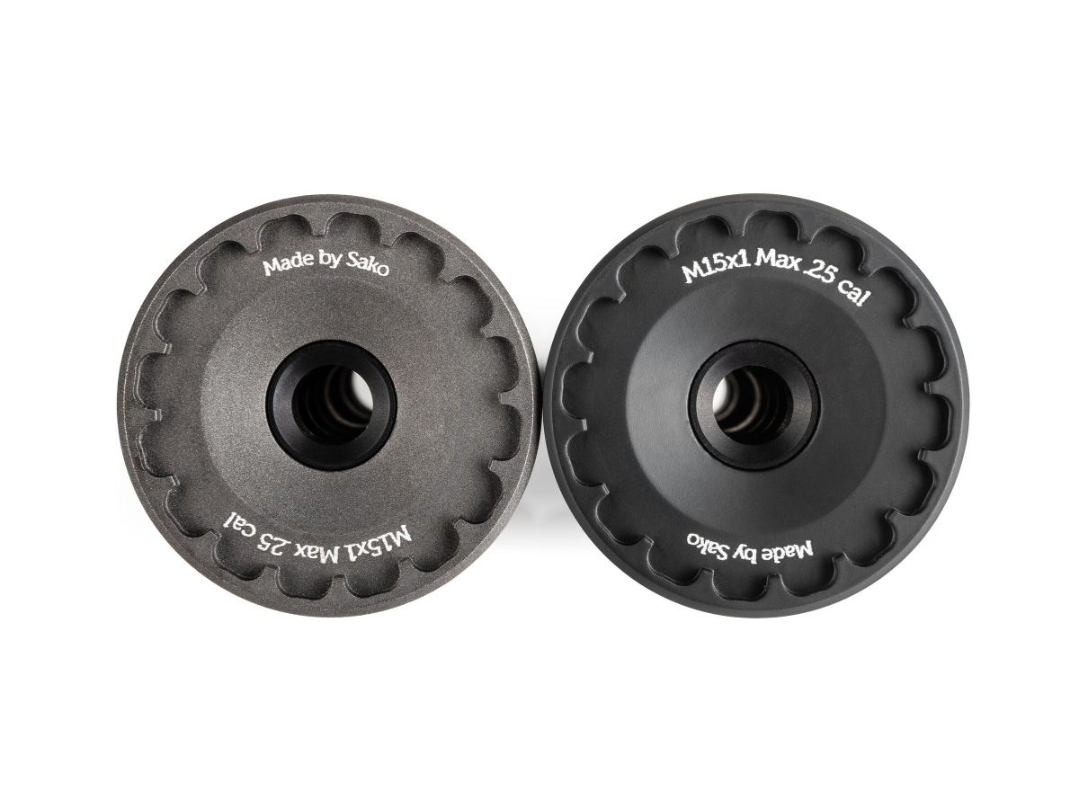 Tikka Optisup Hunt, 5/8-24, max. kal. .25, Polyfade Tungsten