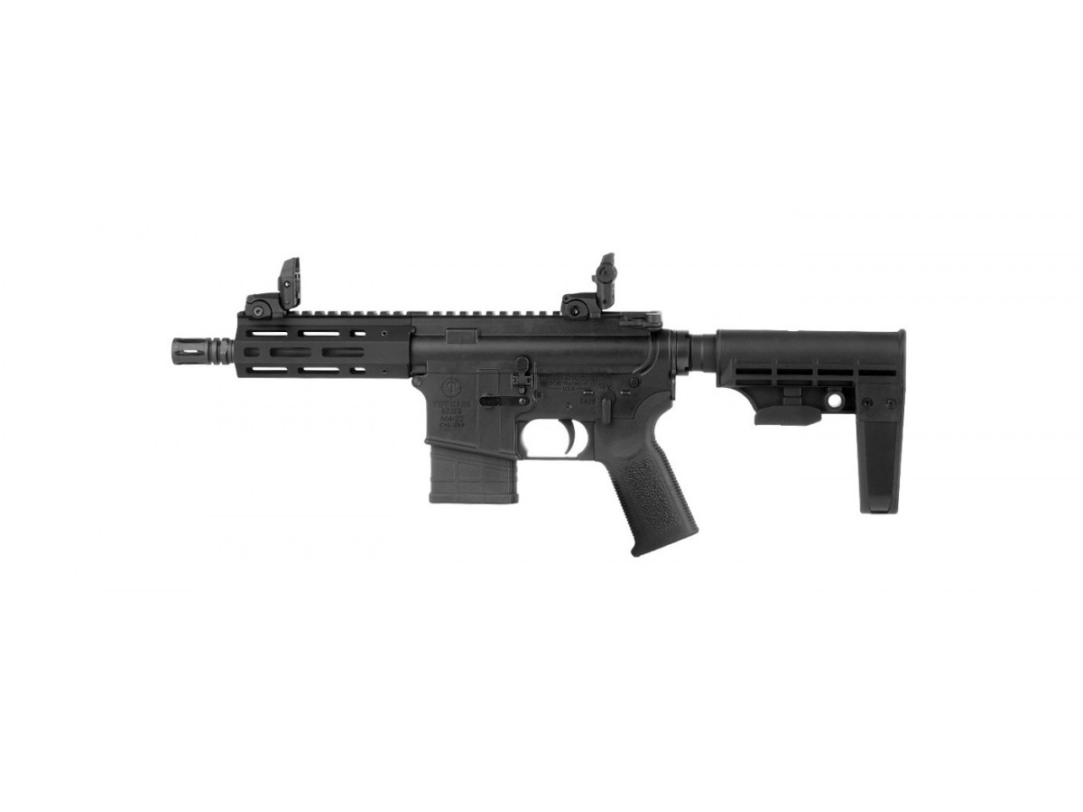 Pištoľ Tippmann M4-22 MICRO ELITE PISTOL 7" with Arm Brace, kal. .22LR (A101066)