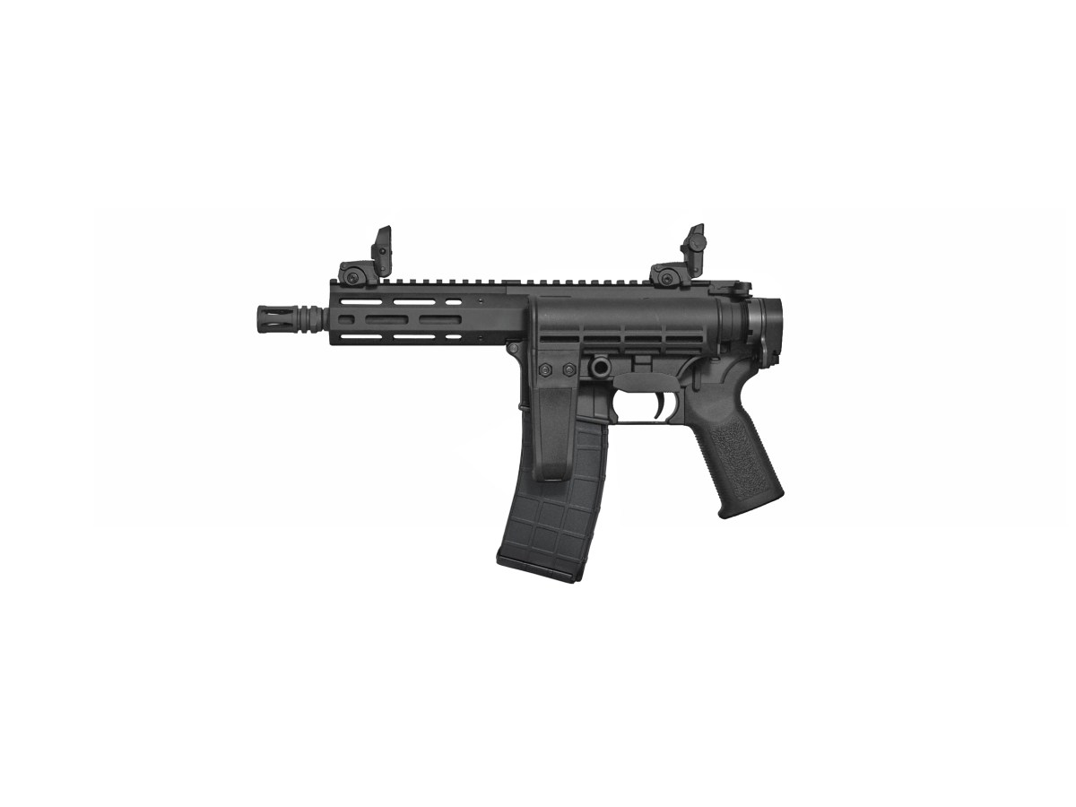 Pištoľ Tippmann M4-22 MICRO BUG OUT PISTOL 7" with Folding Arm Brace, kal. .22LR (A101131)