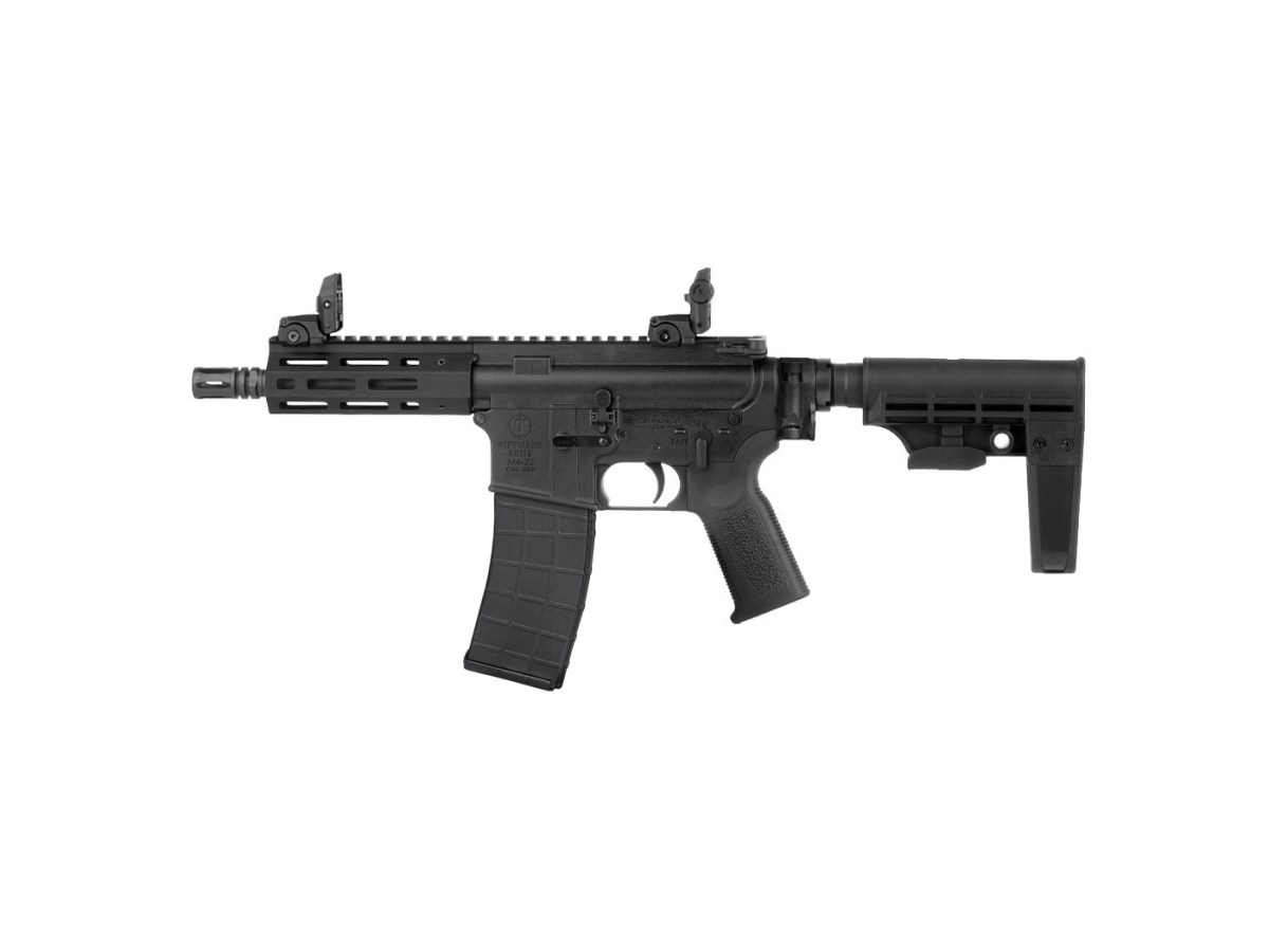 Pištoľ Tippmann M4-22 MICRO BUG OUT PISTOL 7" with Folding Arm Brace, kal. .22LR (A101131)